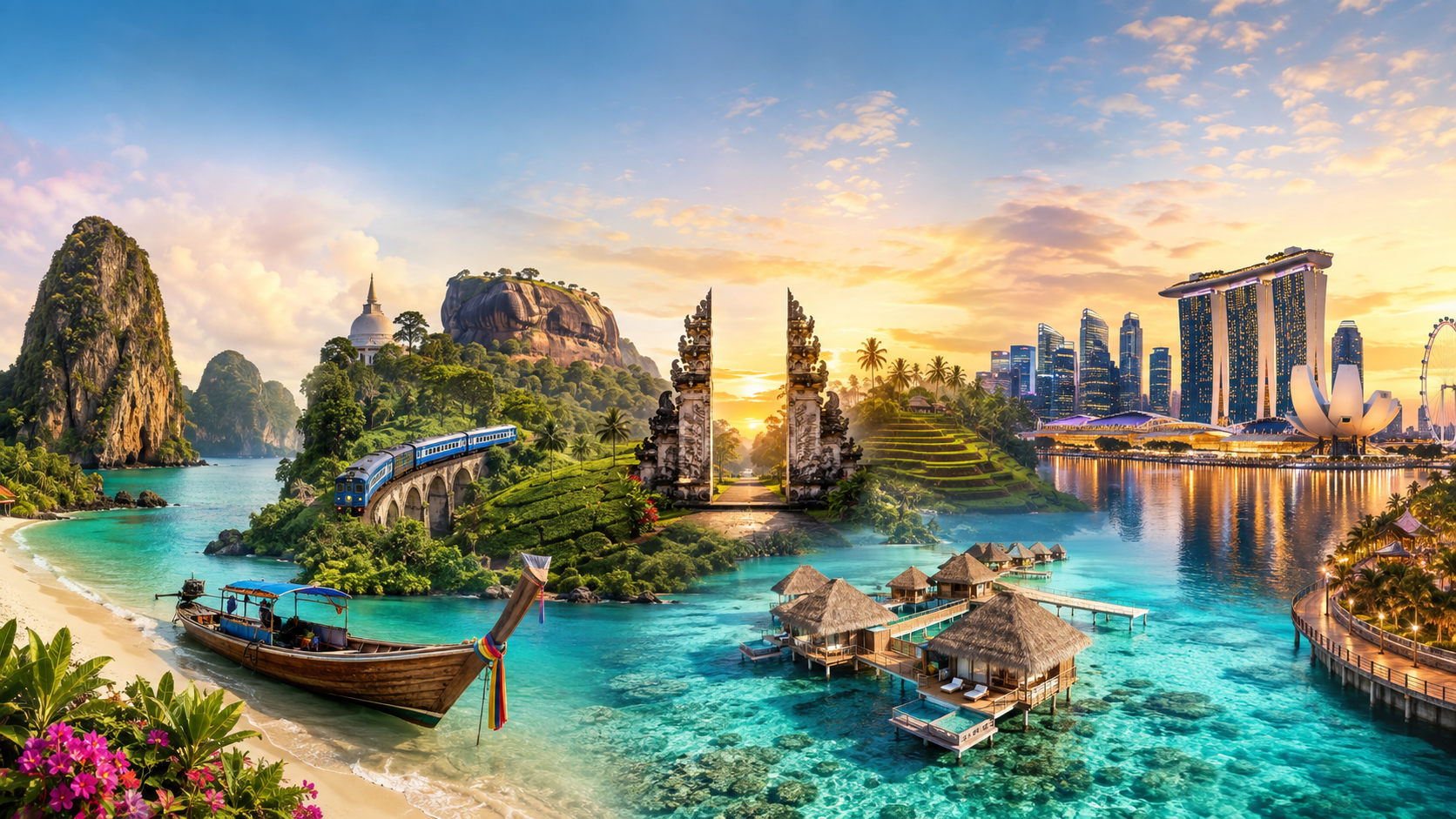 5 day international trips from India including Tha